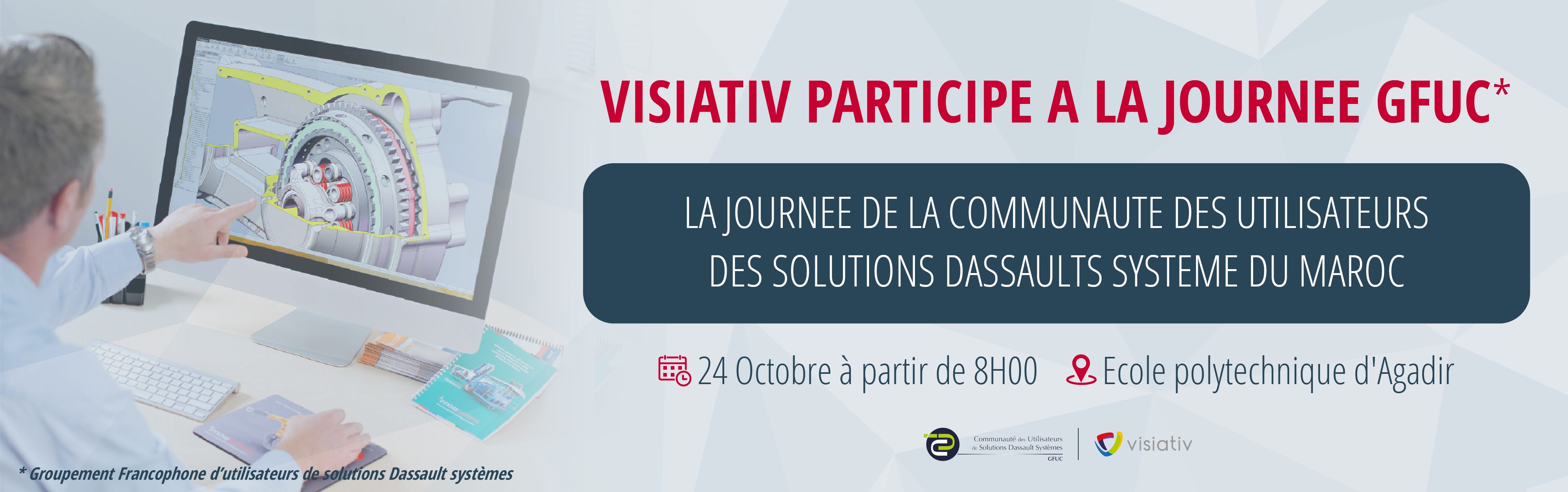 24.10.19 – Visiativ participe à la journée GFUC