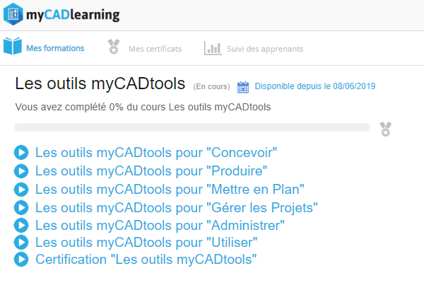 formation myCADtools SOLIDWORKS