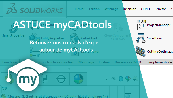 Astuce solidworks smartbom mycadtools