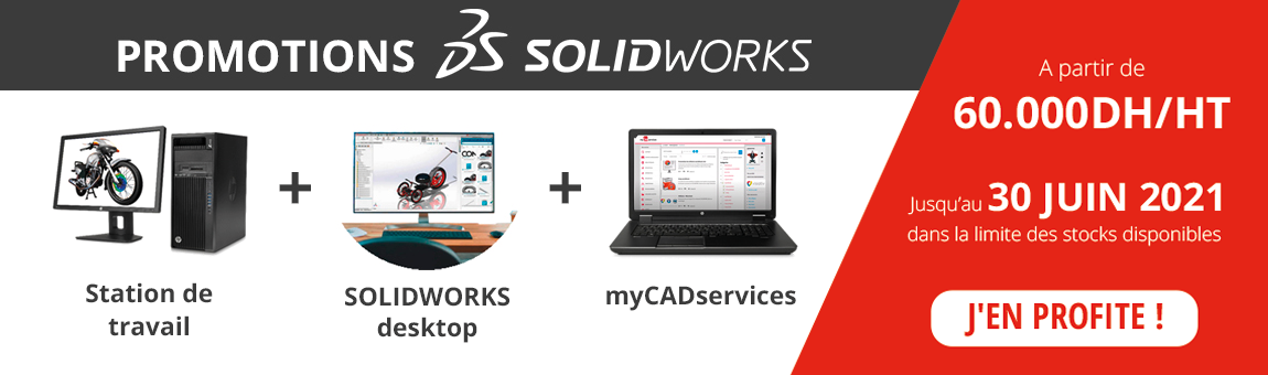 Promotions Solidworks JUIN 2021