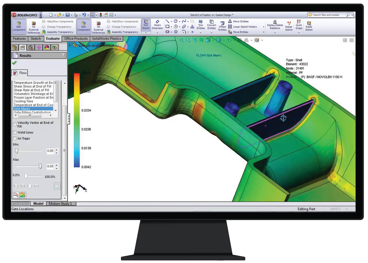 SOLIDWORKS Plastics 